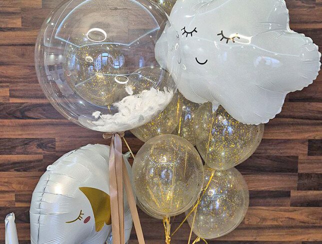 Balloon set “Welcome, baby!” photo