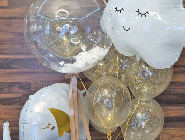 Balloon set “Welcome, baby!” photo