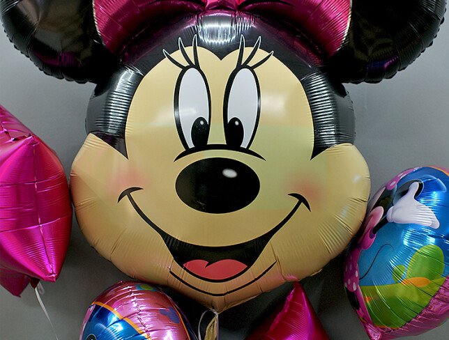Набор из воздушных шариков "Minnie Mouse" Фото