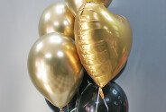 Balloon set “Gold Birthday” — photo 3