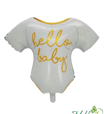 Balon din folie "Baby Body" cu heliu foto 394x433
