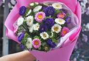 Buchet din astre "Soapta tomnatica" — foto 4