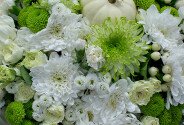 Buchet din crizanteme si trandafiri de tufa „Suflarea toamnei” — foto 5