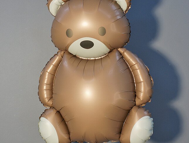 Balloon "Teddy Bear" foil with helium photo