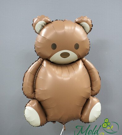 Balon din folie „Ursulet Teddy” cu heliu foto 394x433