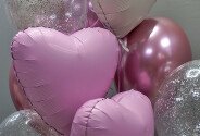 Helium balloon set "Airy Tenderness" — photo 4