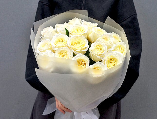 Rose bouquet "Cleanliness"