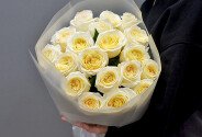 Rose bouquet "Cleanliness" — photo 3