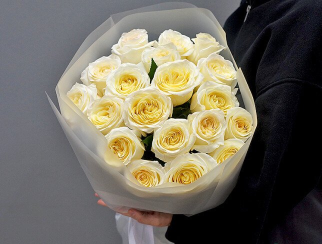 Rose bouquet "Cleanliness" — photo 3
