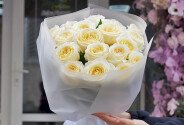 Rose bouquet "Cleanliness" — photo 5