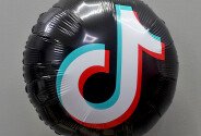Шарик "TikTok" фольгированный с гелием — фото 2