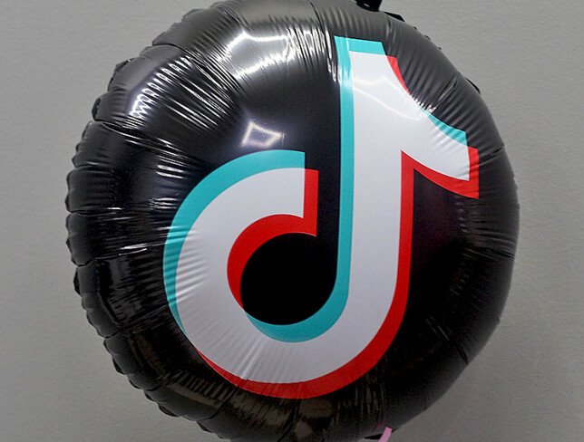 Шарик "TikTok" фольгированный с гелием Фото