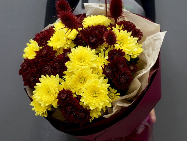 “Bright Chrysanthemums Bouquet” photo