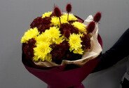 “Bright Chrysanthemums Bouquet” — photo 2