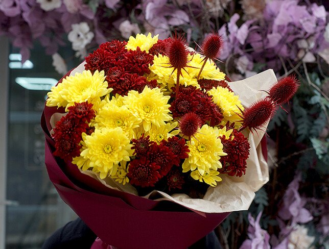 “Bright Chrysanthemums Bouquet” photo