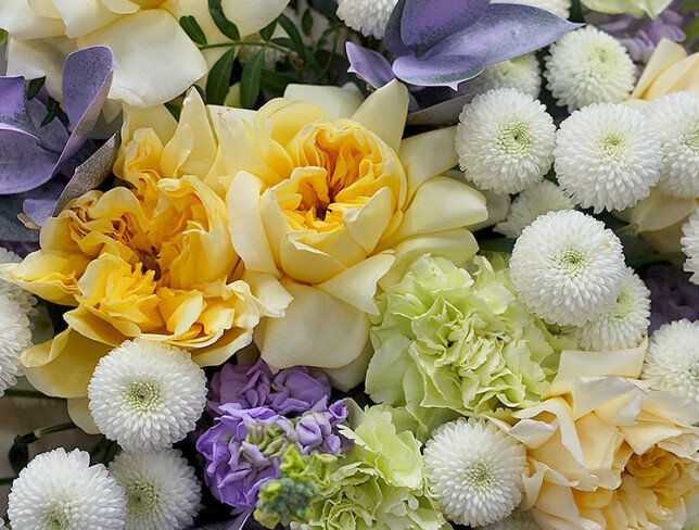 Buchet „Sărutul Crem” — foto 3