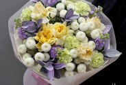 Buchet „Sărutul Crem” — foto 4