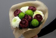 Bouquet "The Charm of Chrysanthemums Bigoudi " — photo 1