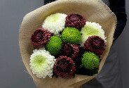 Bouquet "The Charm of Chrysanthemums Bigoudi " — photo 2