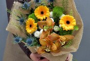 Buchet „Scântei de chihlimbar” — foto 3