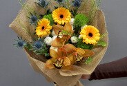 Buchet „Scântei de chihlimbar” — foto 1