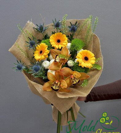 Buchet „Scântei de chihlimbar” foto 394x433