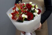 Buchet „Inima roșie a iernii” — foto 2