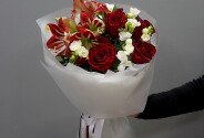 Buchet „Inima roșie a iernii” — foto 1