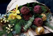 Buchet de Anul Nou „Armonie aurie” — foto 4