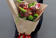 New Year bouquet “Winter Elegance” — photo 2