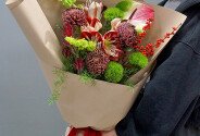 New Year bouquet “Winter Elegance” — photo 4