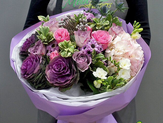 Buchet „Farmec liliachiu” — foto 2