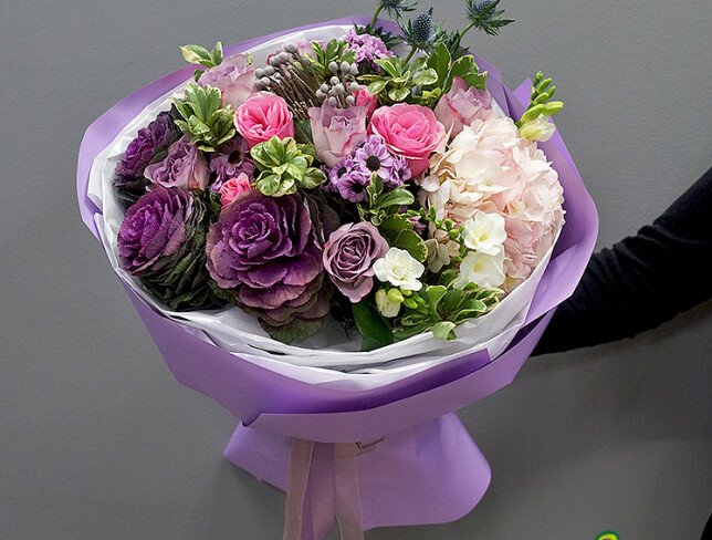 Buchet „Farmec liliachiu”