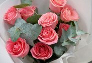 Bouquet of 9 roses “Sophia Loren” 40 cm — photo 3