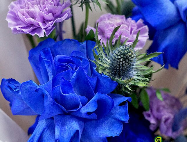 Buchet „Vis de safir” foto