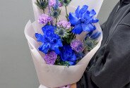 Buchet „Vis de safir” — foto 4