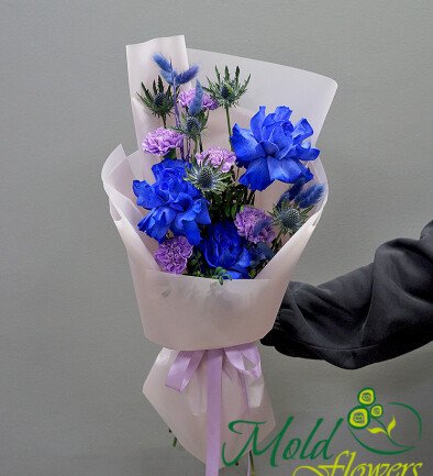 Buchet „Vis de safir” foto 394x433