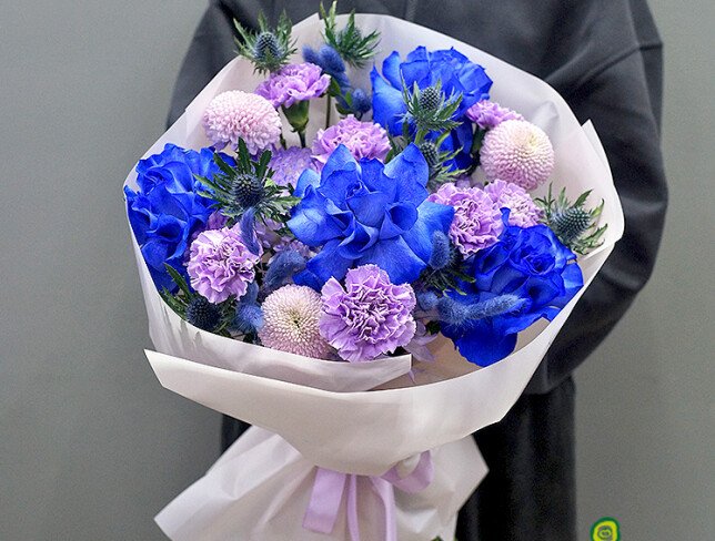 Buchet „Armonie lila” foto