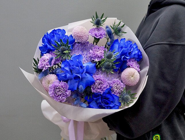 Buchet „Armonie lila” foto