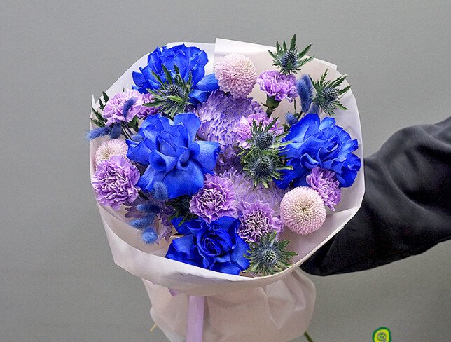 Buchet „Armonie lila” foto