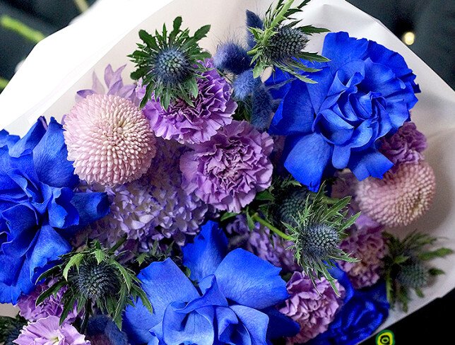Buchet „Armonie lila” foto