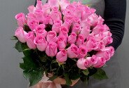 51 Trandafiri roz 50 cm — foto 1