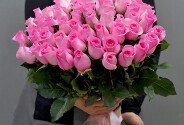 51 Trandafiri roz 50 cm — foto 2