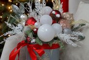 Новогодняя композиция «Рождественский шарм» — фото 4