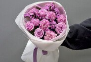 Buchet „Gratie mov” — foto 1
