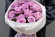 Buchet „Gratie mov” — foto 2