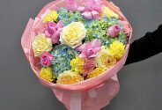 Hydrangea, Rose & Carnation Tenderness — photo 4