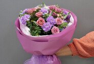 Bouquet “Pink-Lilac Silence” — photo 1