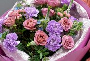 Bouquet “Pink-Lilac Silence” — photo 4