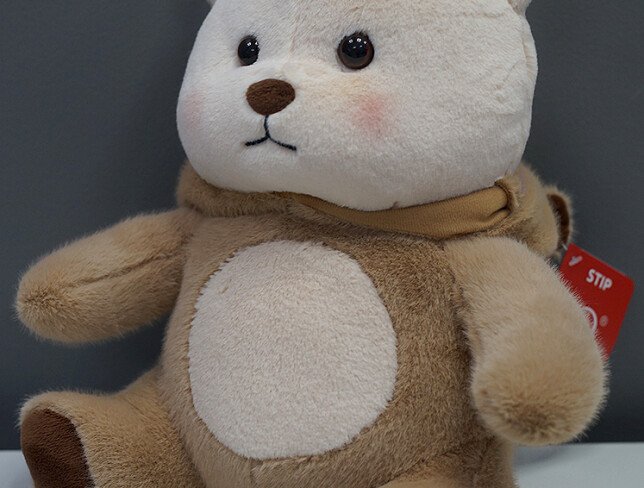 Capybara bear, h = 28 cm photo